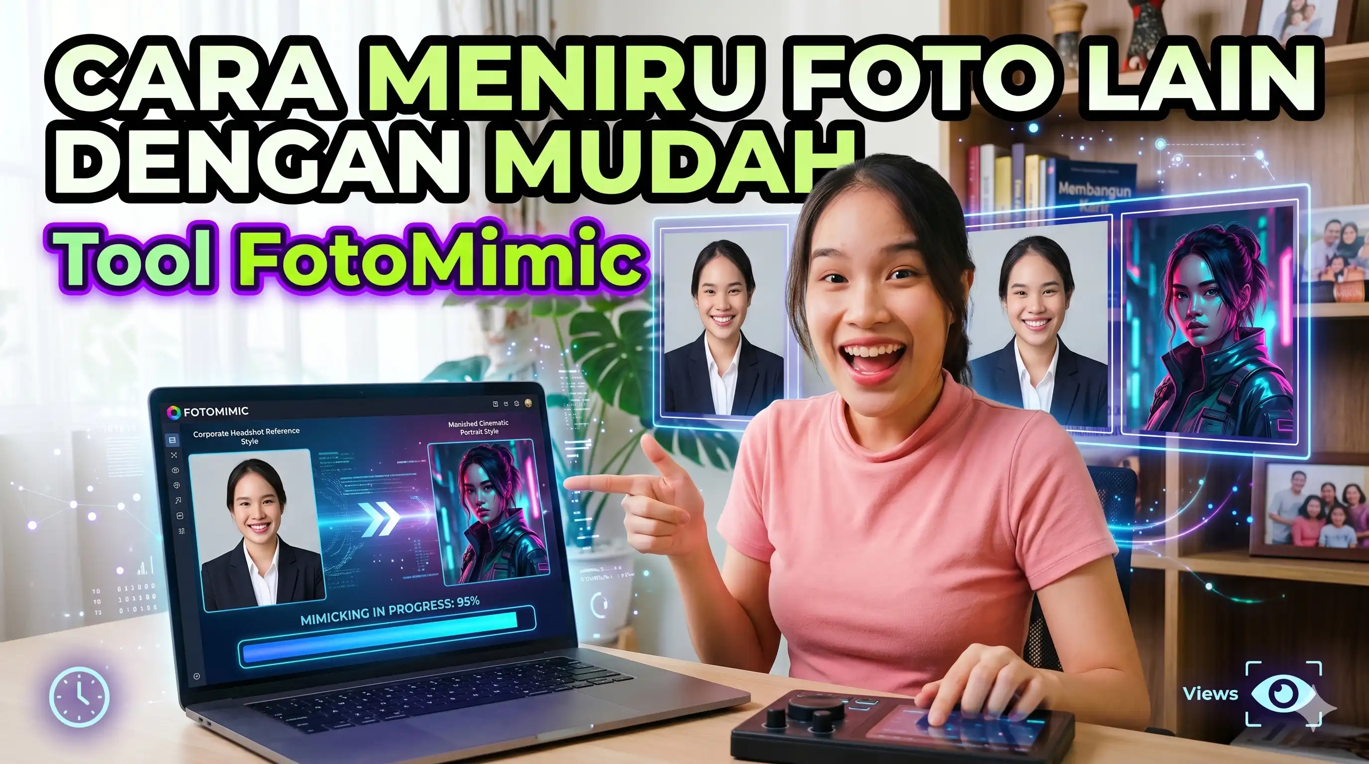 Cara Meniru Foto Lain dengan Mudah Memakai Tool FotoMimic